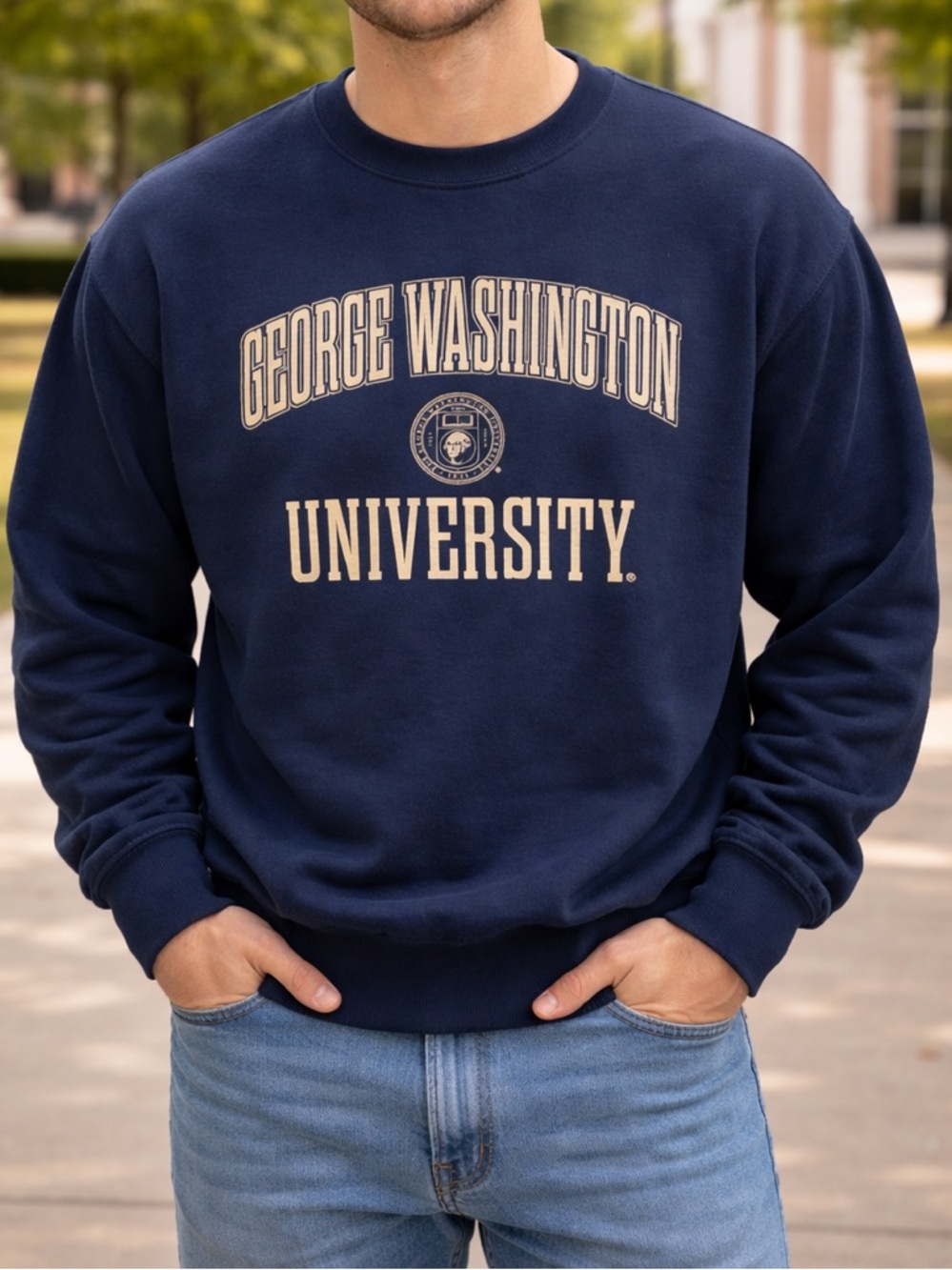 George Washington university sweatshirt